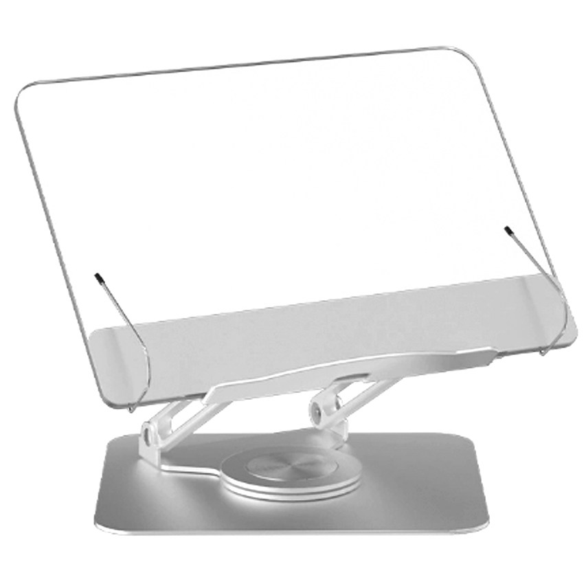 오마이리빙 투명 독서대 높이조절 각도조절, 투명회전 34,100원