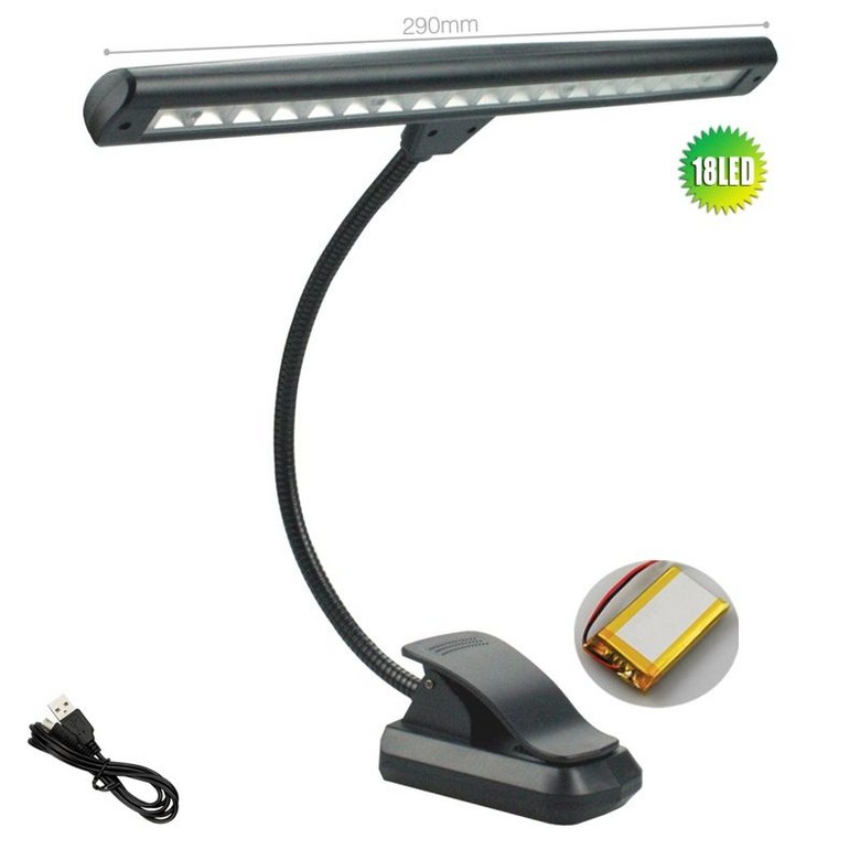 악보 지휘대 조명 램프 라이트 악보등 클립 오케스트라 무드등 읽을 공연 블랙 36,800원