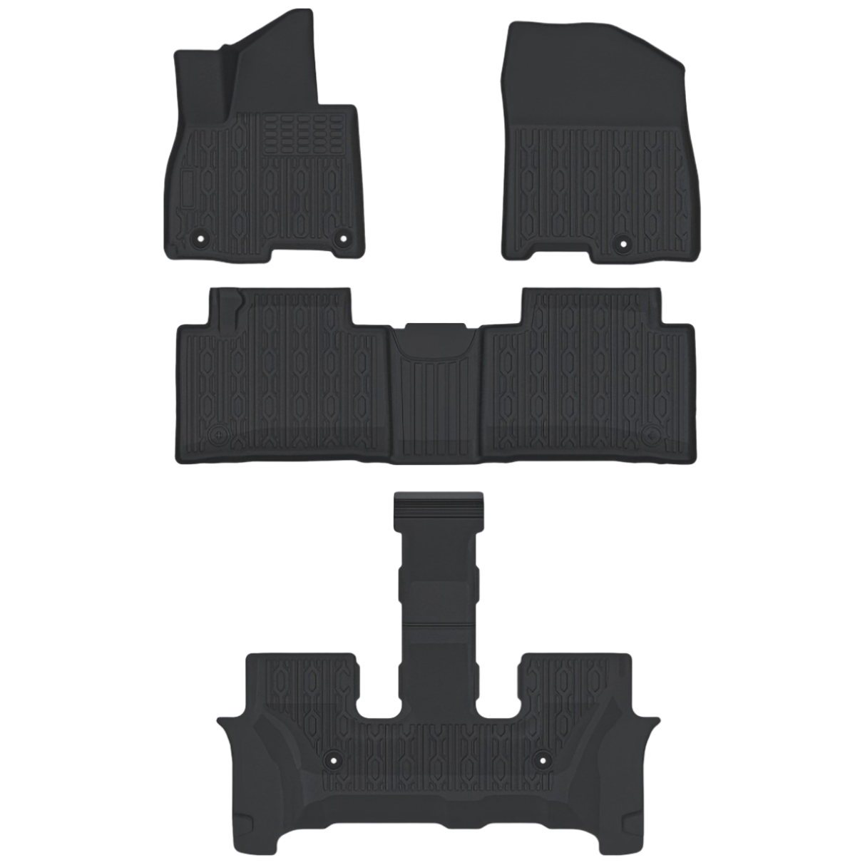 오토셀러 현대 디올뉴 팰리세이드 LX3 1+2+3열 3D바닥매트 트렁크매트 TPE 입체 포집 (2025년~), 1+2+3열 카매트 하이브리드 7인승*25년~ 198,000원