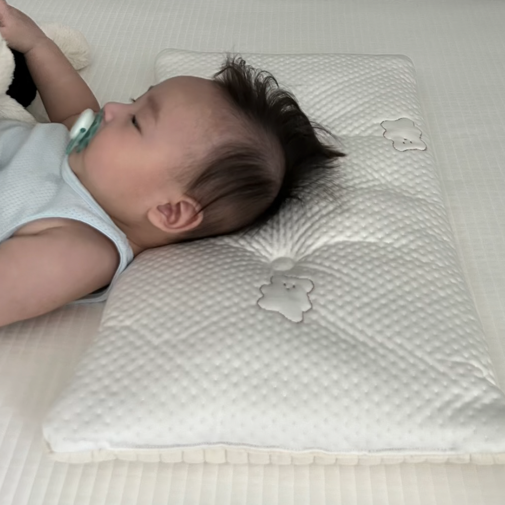 바미블랑 유아 태열 냉감 양면 듀라론 베개, 꼬마토끼 34,000원