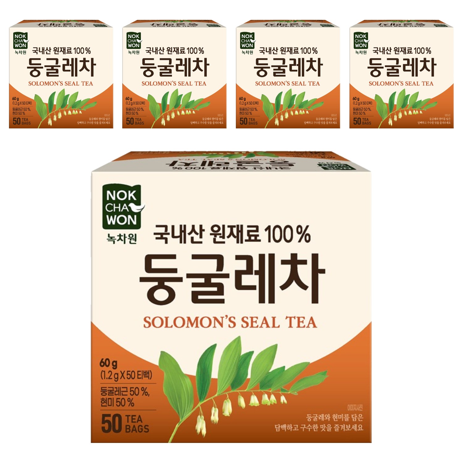 녹차원 국내산 둥굴레차 21,600원