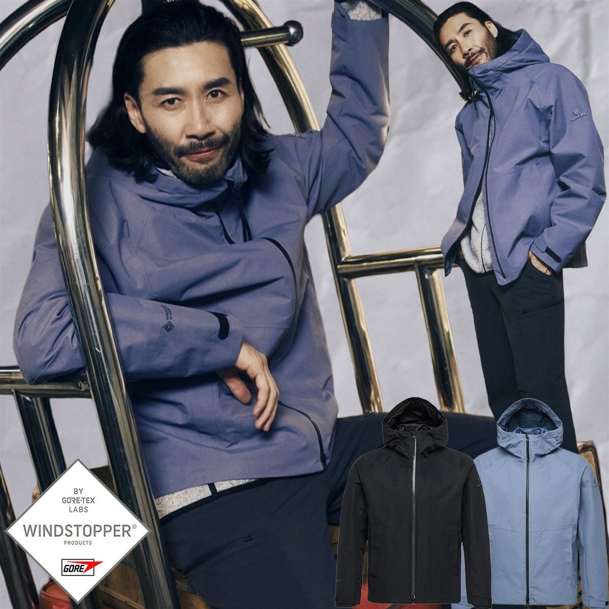 [백화점상품] 블랙야크 25년 가을신상 남성 노홍철 바람막이 윈드스토퍼 트레블 고어텍스 WSP 자켓 1BYGJFU002 봄자켓 인기상품 선물추천 277,110원