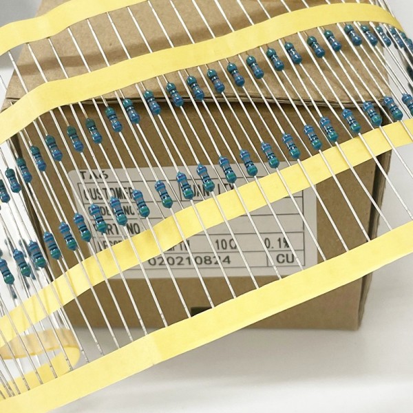 10PCS 정밀 저항 1/4W 0.1% 50 51 56 62 68 75 82 91 100 105 110 115 120 125 130 140 150 160 180 200R 11,700원