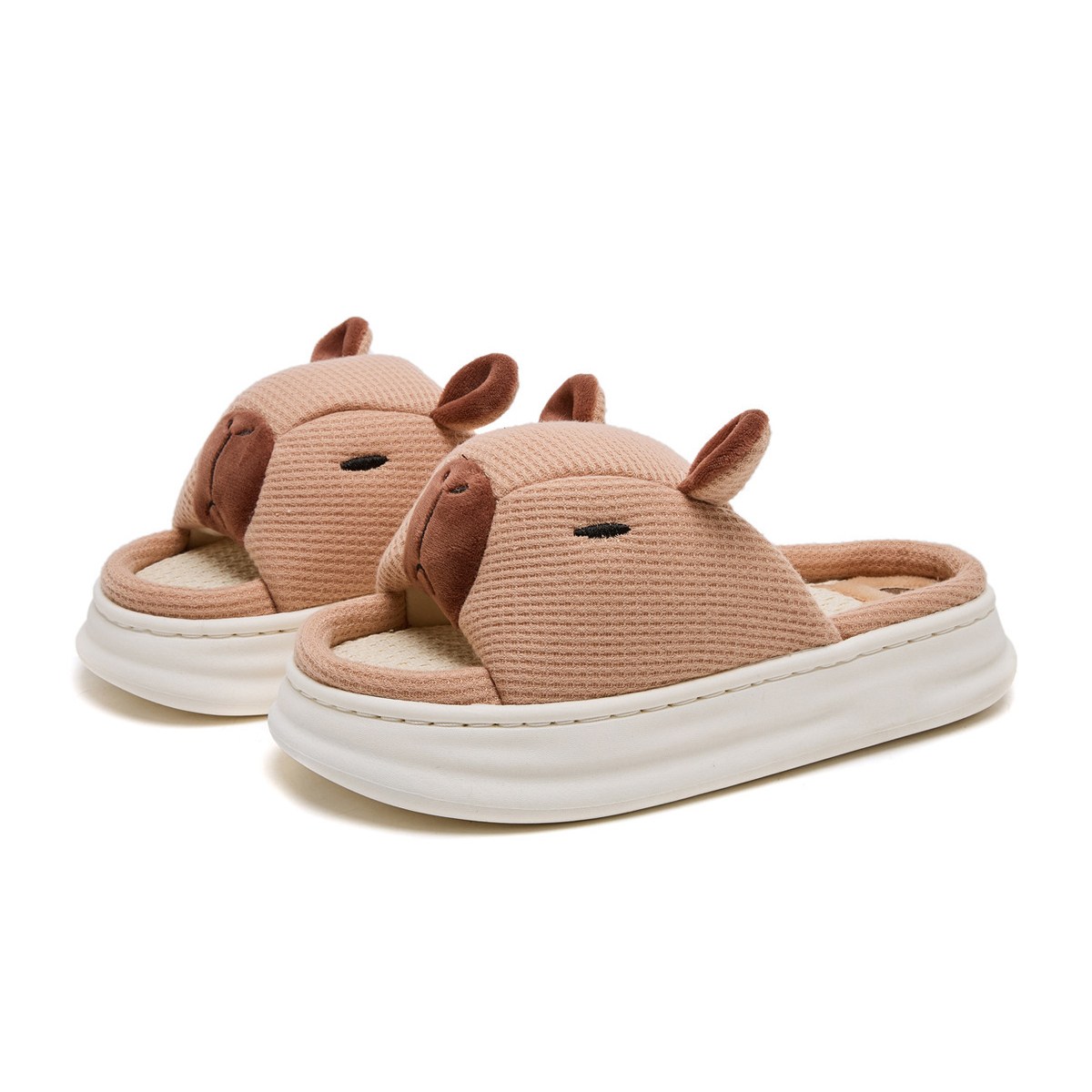 곰돌이샵 카피바라 쿠션 실내화 푹신한 층간소음방지 슬리퍼 거실화 13,410원