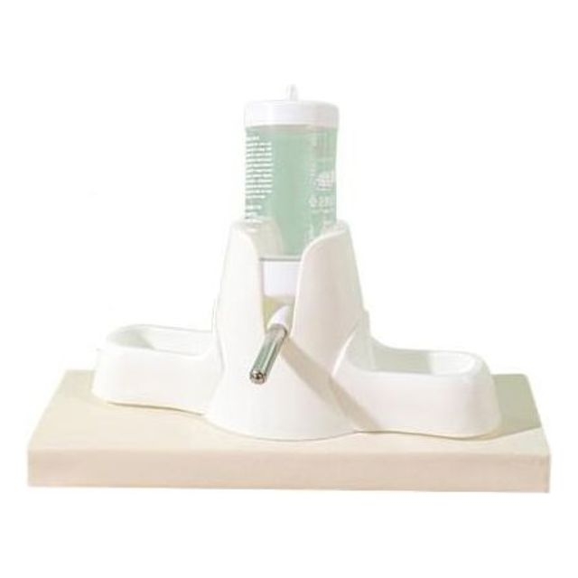 햄스터 급수기 거치대 세트 3in1 소동물 급식기 및 음수기, 1개, 화이트 3in1 21,600원