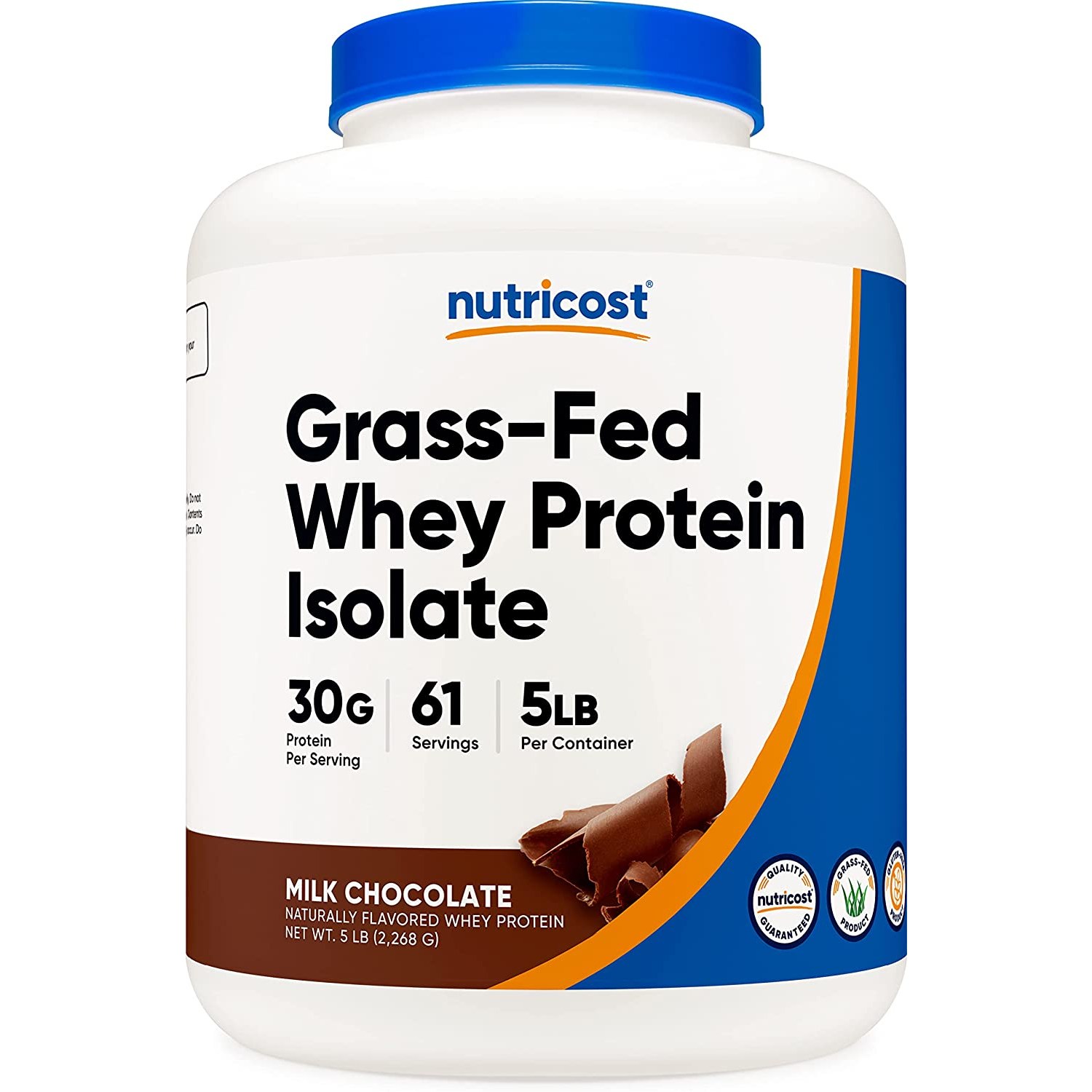 뉴트리코스트 그래스 페드 웨이 프로틴 아이솔레이트 파우더 2268g 초코맛 1병, 5.268kg, 1개 129,900원
