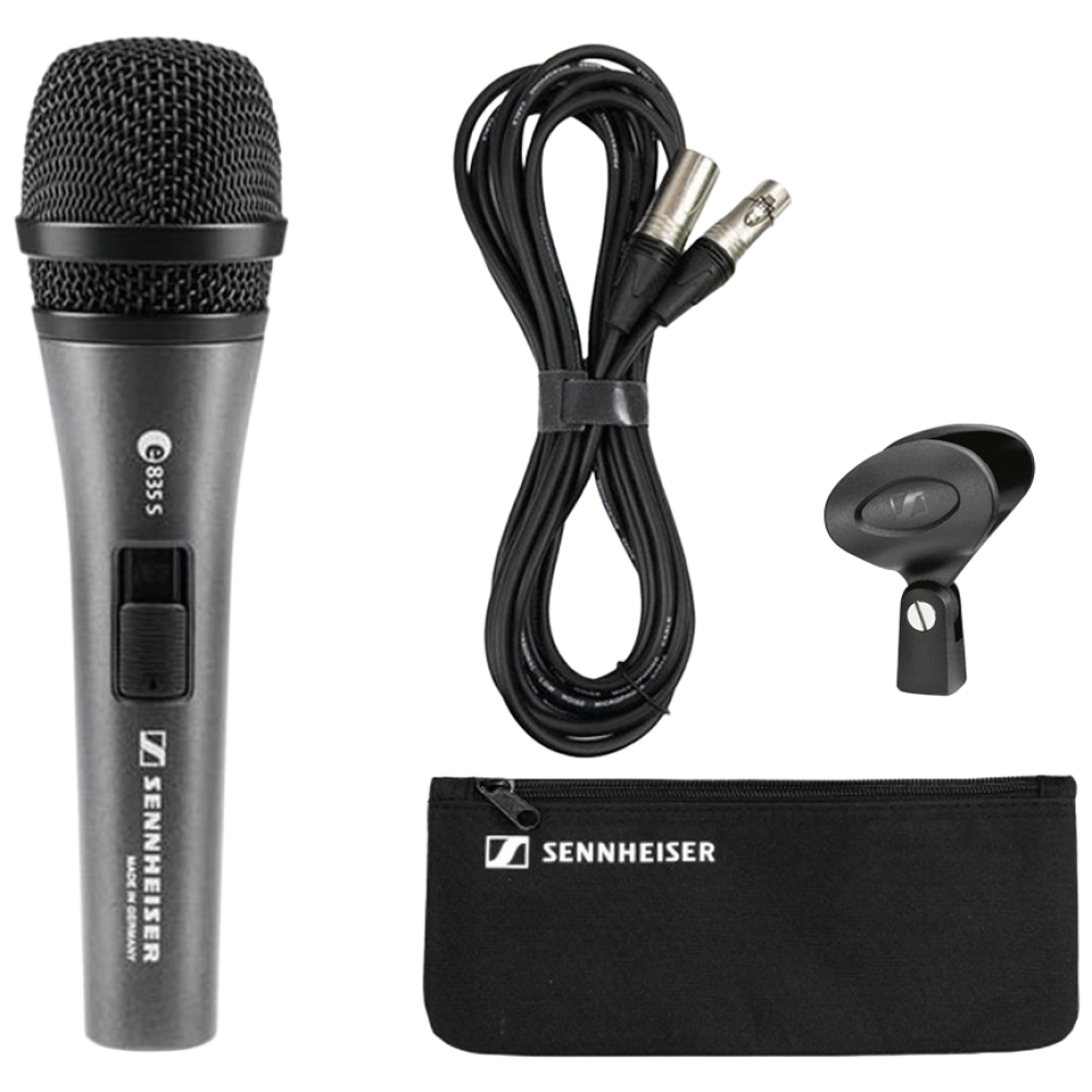 젠하이저 E845S 다이나믹 유선마이크 + 최고급 무산소동 마이크케이블 5M (캐논to캐논) 193,000원
