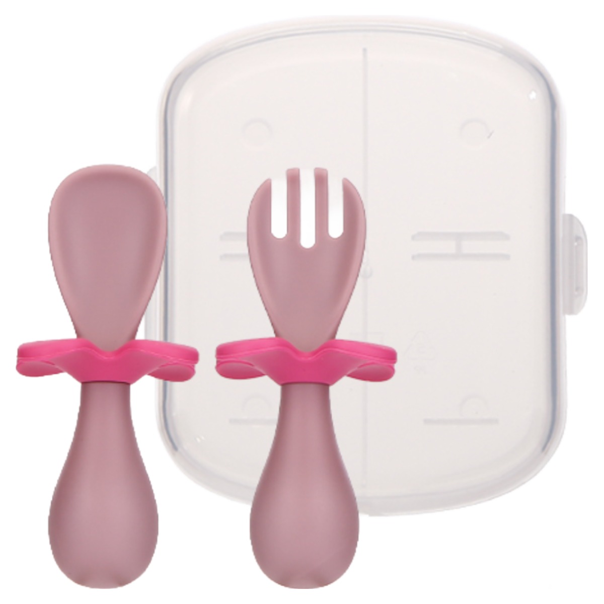 맘스트리 플라워 스푼&포크 세트 이유식기 유아스푼포크, 퍼플, 1개 8,300원