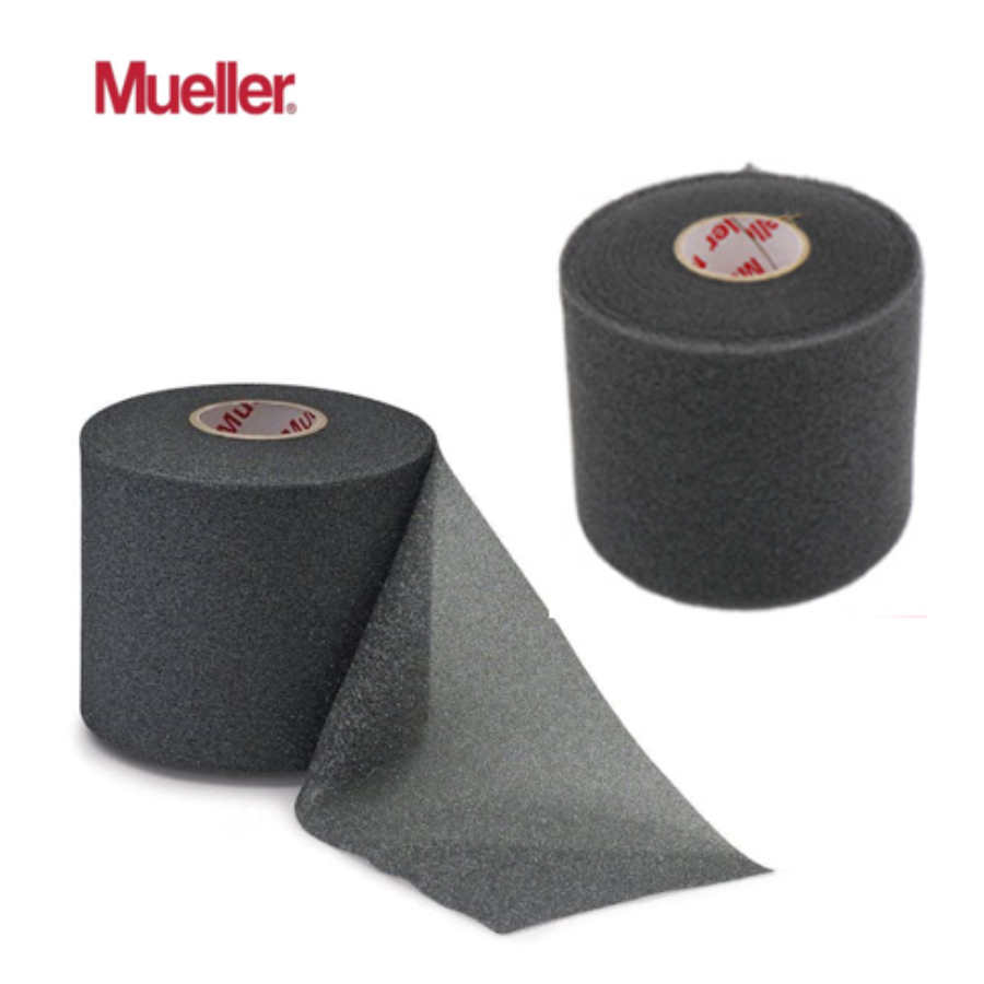 Mueller MWrap 언더랩 라켓 그립 스펀지 쿠션 테이핑 발목 손목 압박 부상방지 보호, 2개, 블랙 9,210원