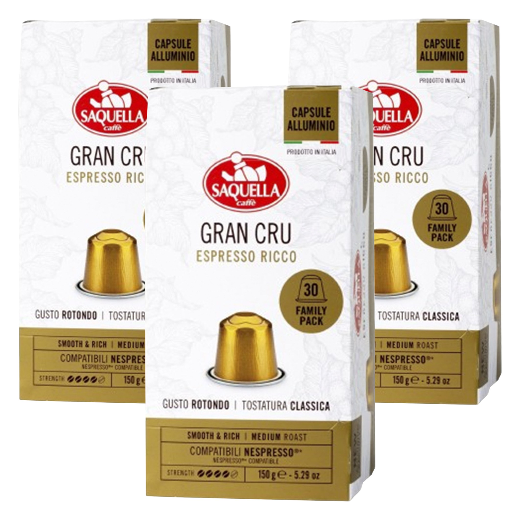 사켈라 네스프레소 호환 가능 그랑 크뤼 에스프레소 리코 미디엄 로스트 캡슐 커피 16,100원