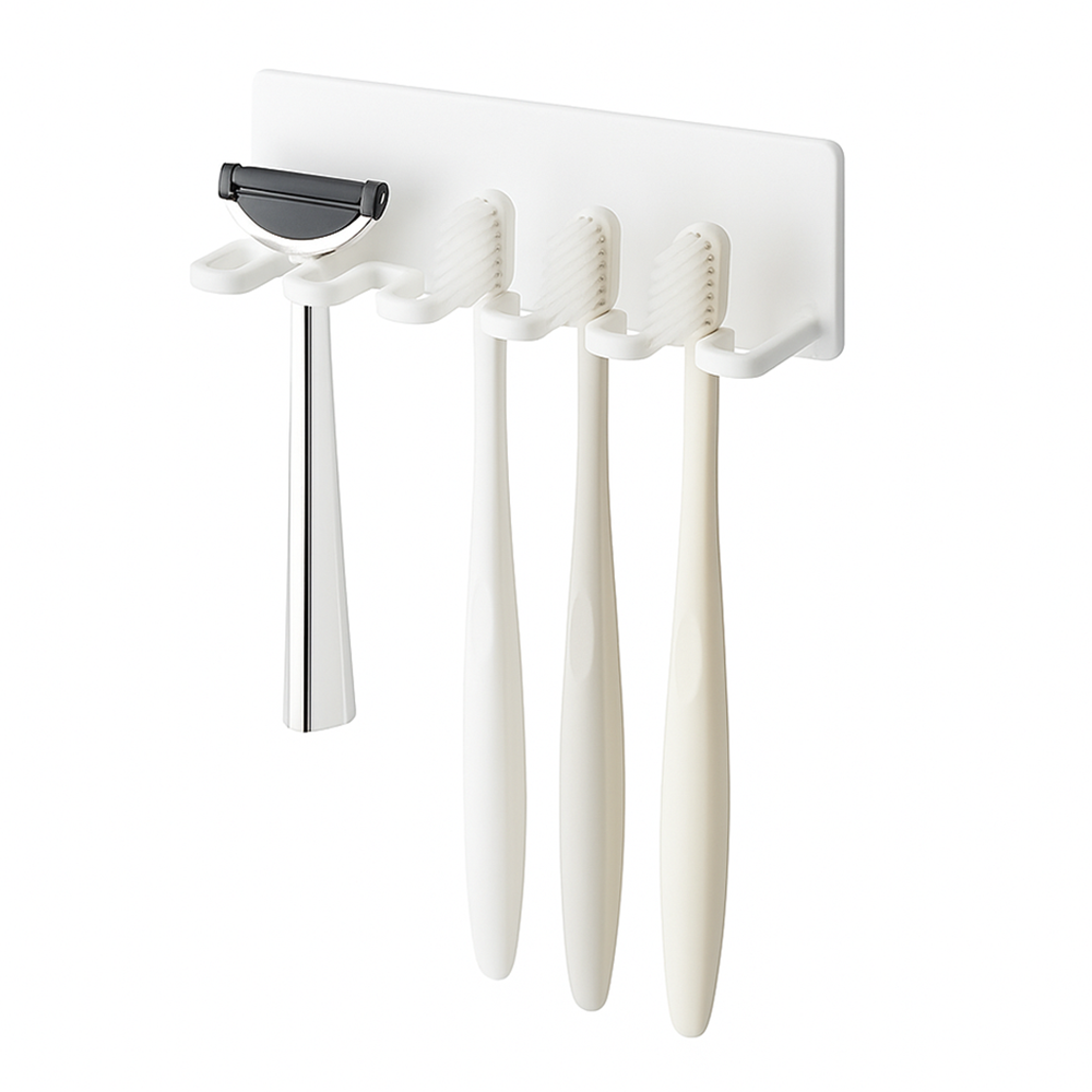 모브드 물때제로 무타공 칫솔걸이 5구, 화이트 11,200원