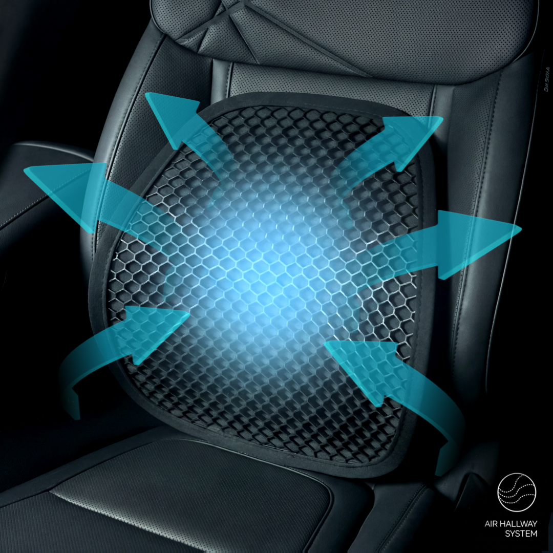 [장시간 운전 최적화]밸런스카 사계절 차량용 허리쿠션 16,900원