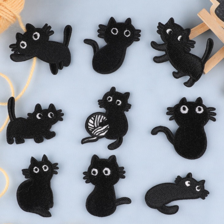 비아워게스트 고양이 와펜 9종 세트 6,900원