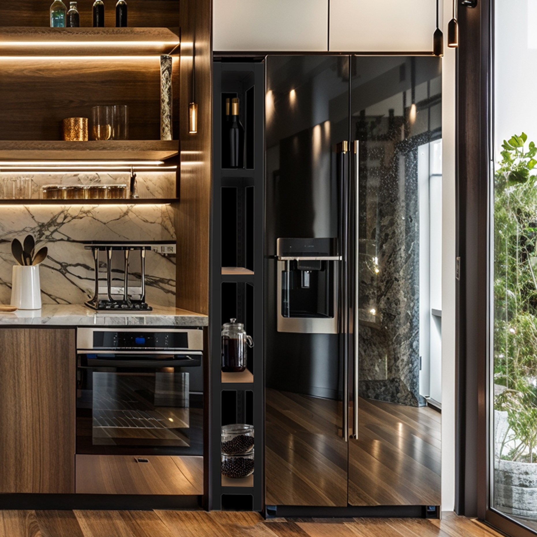 스피드랙 홈던트하우스 틈새 선반 가로 300mm 모음 무볼트 조립식 틈새장 철제 선반 80,700원