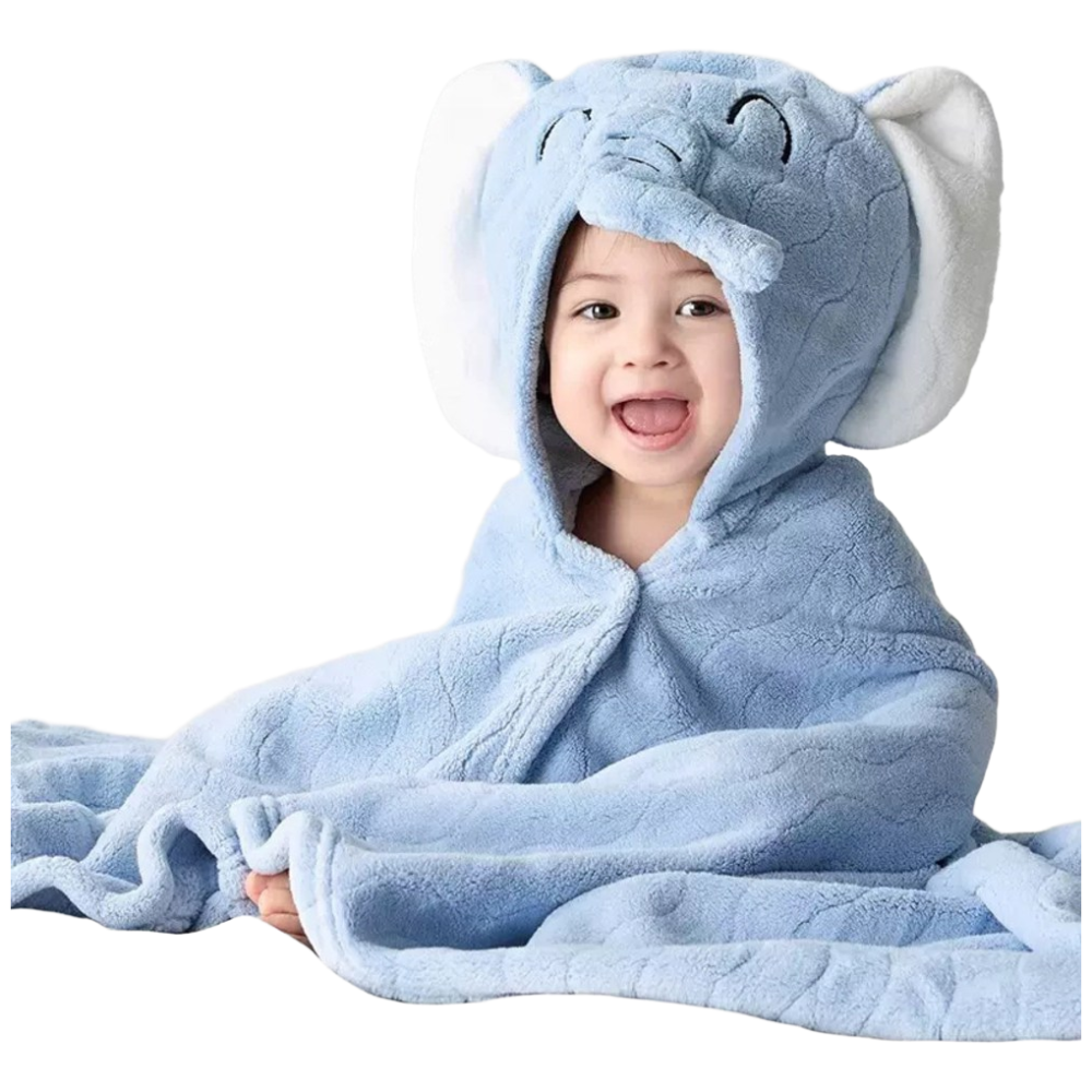 수수베베 애니멀 아기 후드 타올, 1개, 코끼리 16,900원