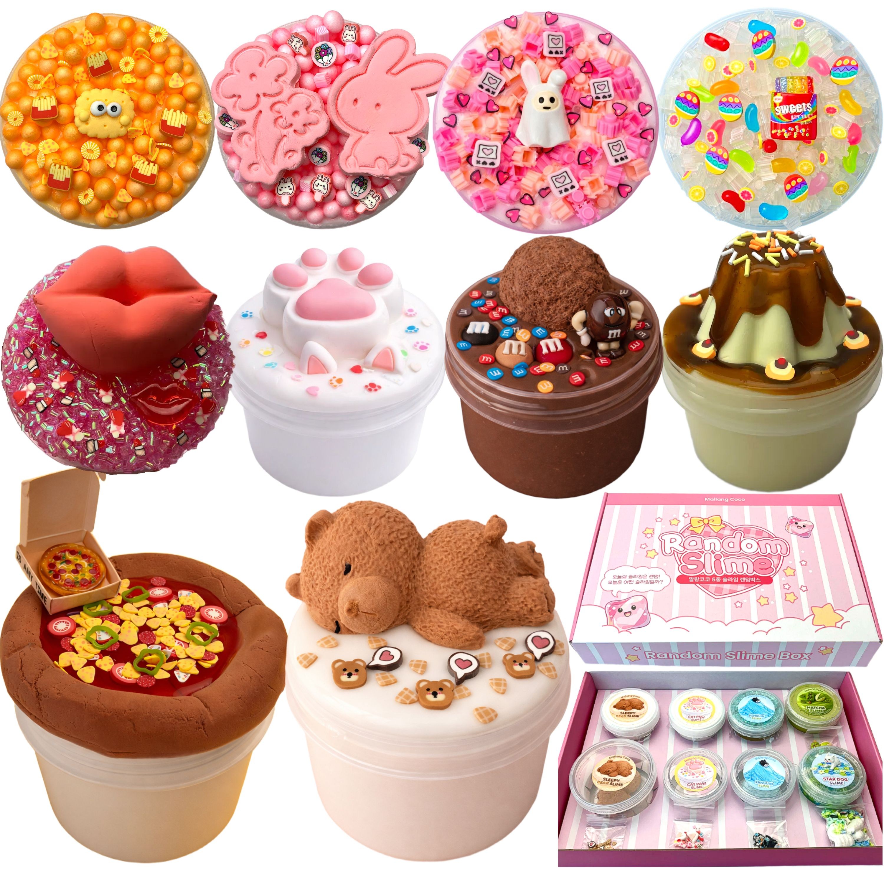 말랑코코 슬라임 5종 대용량 랜덤 박스 선물 패키지, 250g, 1개 40,400원
