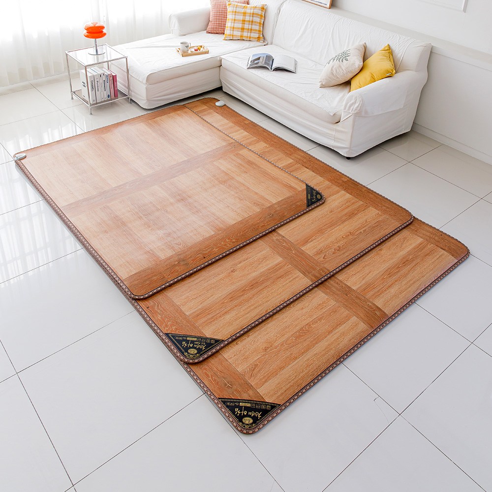 한일의료기 무자계 탄소열선 현대대청 브랜드 전기장판 두꺼운 프리미엄 거실 온열 매트 129,000원