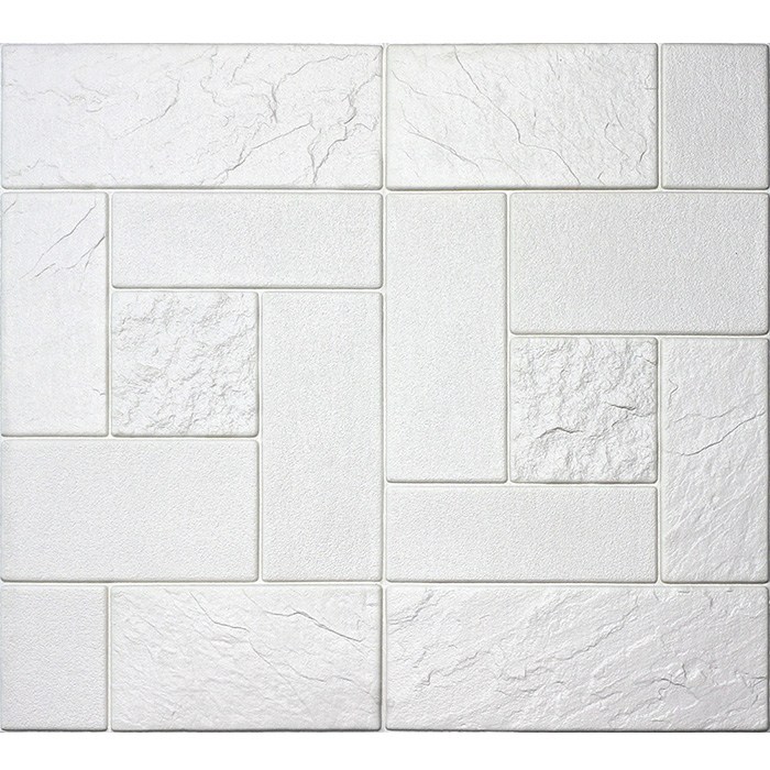 스톤 폼블럭 77x70cm 스티커 접착식 붙이는 단열벽지, 화이트, 22개 95,500원