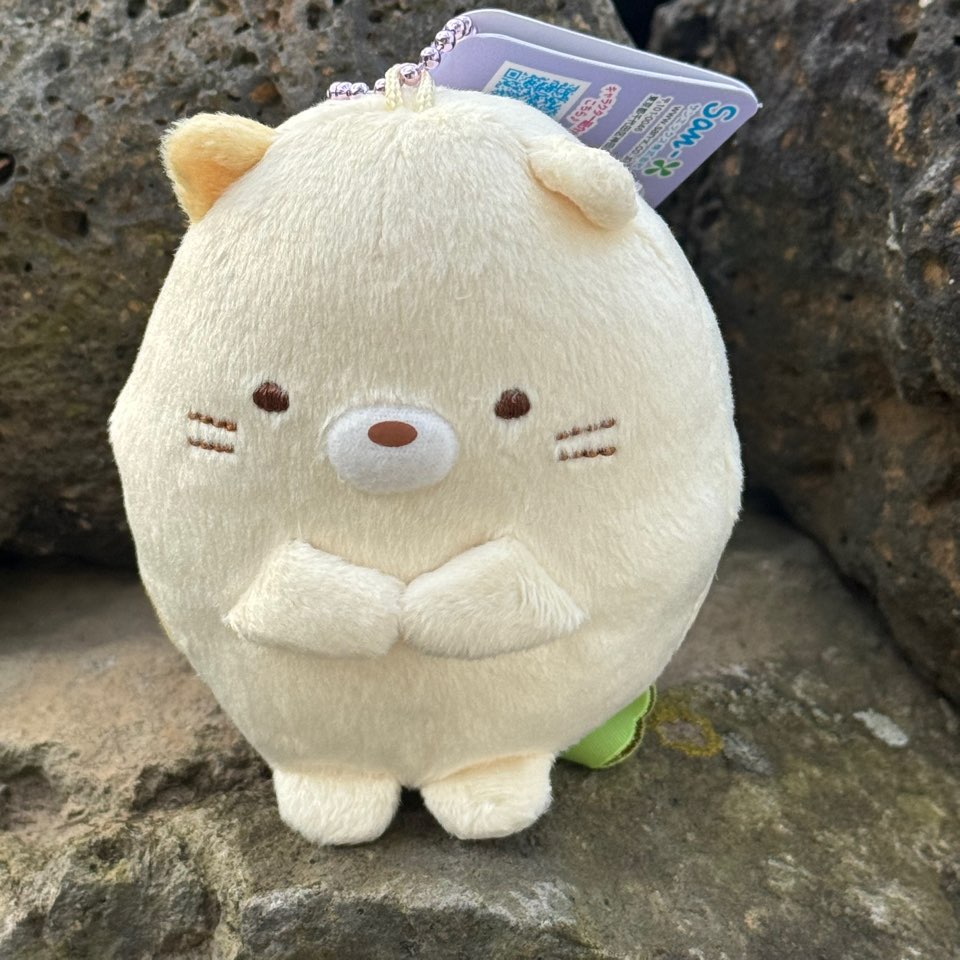 일본 정품 산엑스 스밋코구라시 오리지널 마스코트 인형 키링, 네코, 1개 26,500원