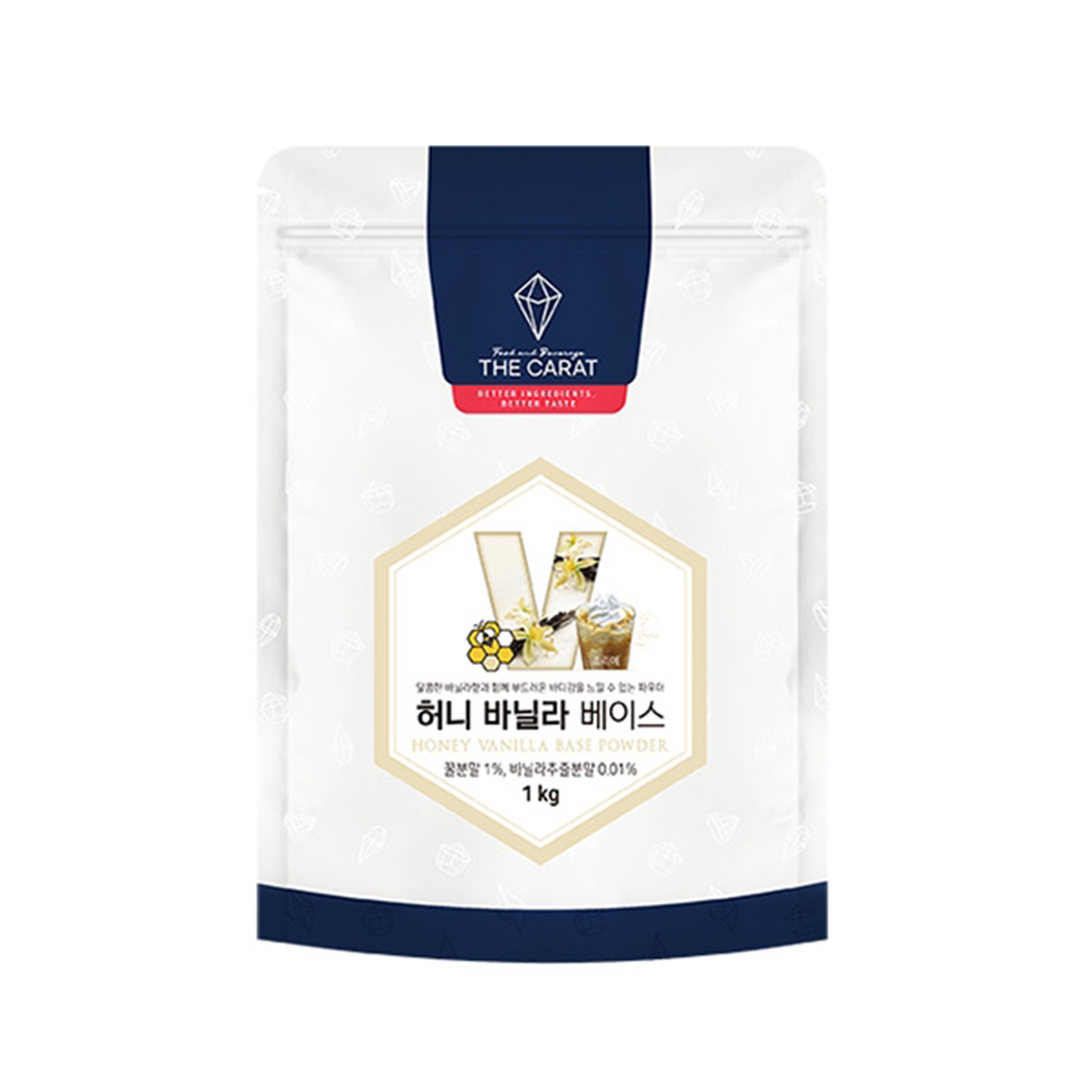 더캐럿 허니 바닐라 베이스 파우더 1kg 1박스 10개, 10개, 1개입, 1kg 94,550원