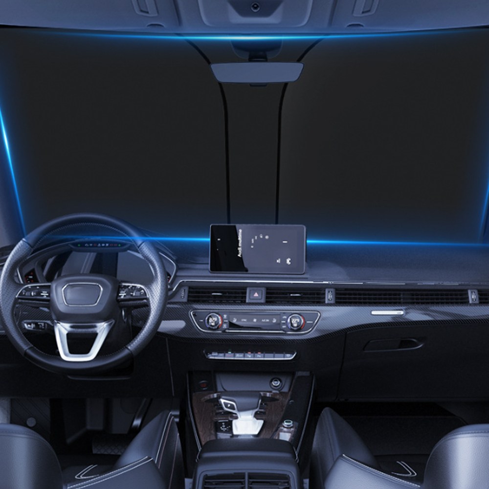 키친9단 티타늄 실버 차량용 원터치 햇빛가리개 앞유리 자외선 차단/ 전용케이스 4,300원