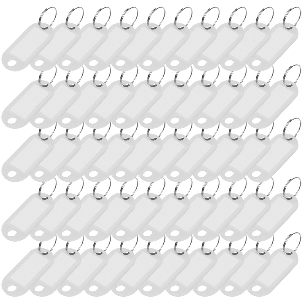 [50개 묶음] (키고리네임텍 1호 50p) 네임택캐리어태그 가방네임택 캐리어이름표 케리어네임택 명찰 여행가방 이름표 5,900원