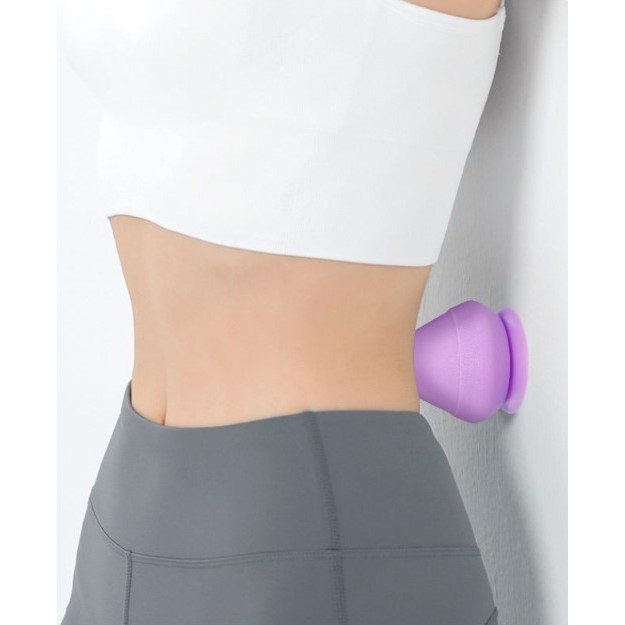 써니요가 실리콘 마사지볼 목 허리 어깨 발바닥 지압 요가 땅콩볼, 살구핑크, 1개 21,650원