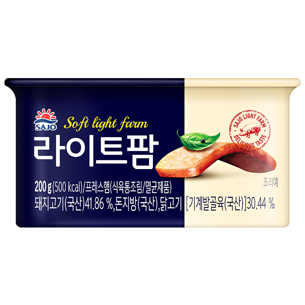 [KT알파쇼핑][사조대림] 해표 라이트팜(노캡) 200g 통조림햄/통조림 82,860원