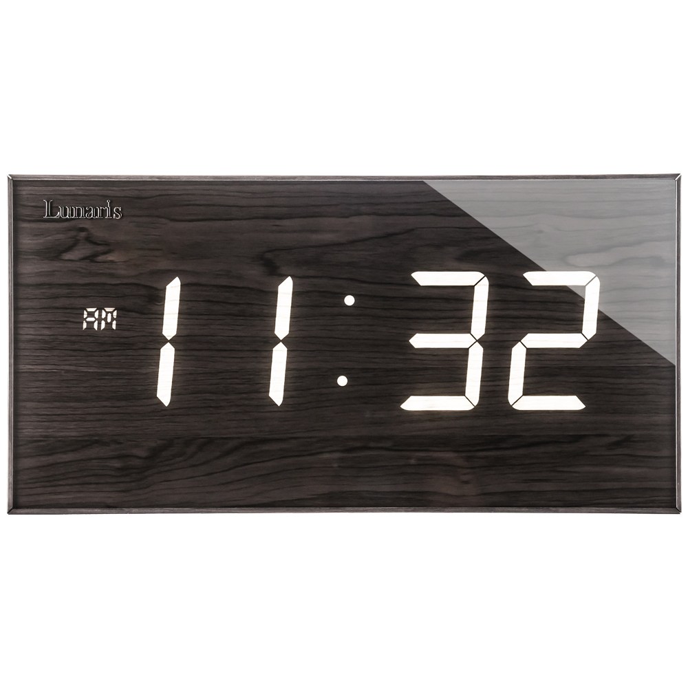 국산 루나리스 클래식 FM 수신 LED 벽시계 / 포토사은품, FM 클래식 체리블랙 130,000원