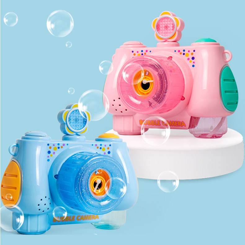 카메라 자동 버블건 버블건 비누방울 비눗방울 비누방울놀이 물총, 카메라자동버블건 - 블루, 1개 6,880원