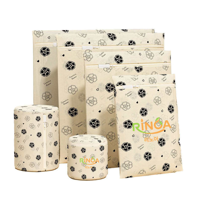 리노아 세탁망 6종 세트 빨래망 세탁보호망 속옷 세탁가방, 1세트, 동백꽃 19,800원