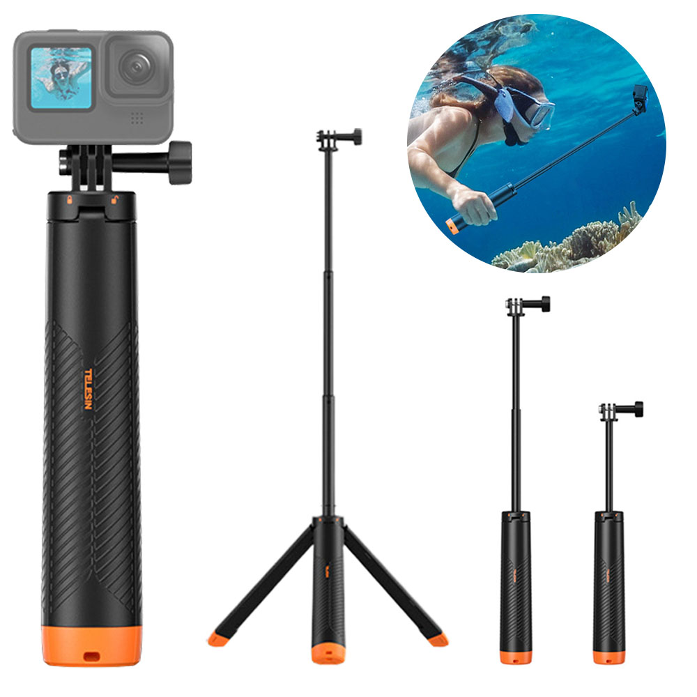 고프로 부력봉 삼각대 셀카봉 플로팅 그립 핸들러 4 in 1 타입 텔레신 오즈모액션 인스타360 32,600원