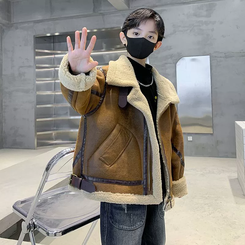 성은홀릭 남아 겨울 신상 심플 무스탕 점퍼 52,900원