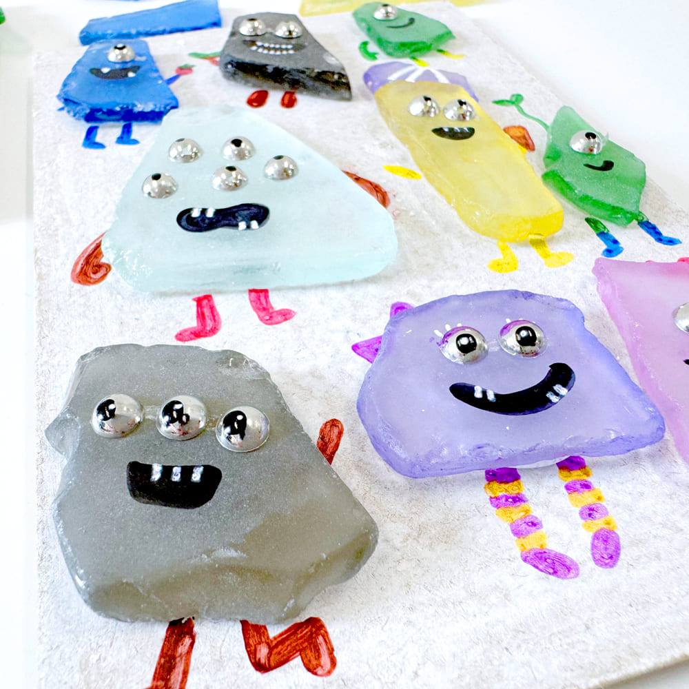 바다유리아트 여름바다액자 만들기세트 바다유리공예 17,000원