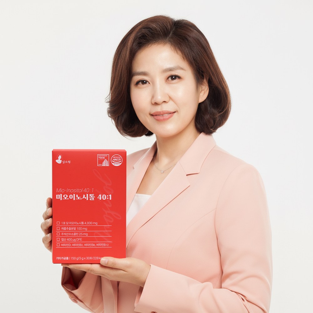 김소형 미오이노시톨 40:1 여성영양제 엽산 캐롭 럭스로드 24,000원