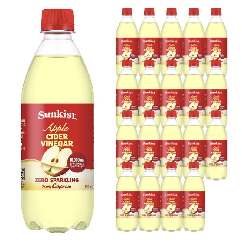 썬키스트 애사비 제로 탄산음료, 500ml, 20개 20,900원