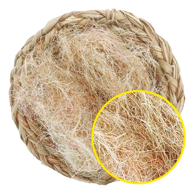 핀치새 번식 항아리 접시 둥지 베딩 둥지풀 문조 카나리아, 1개 1,500원