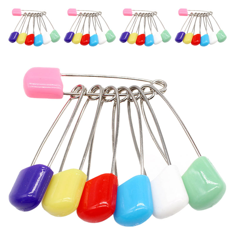 코히모 다용도 컬러 고정핀 54mm x 100p 세트 4W296, 1개, 혼합색상 7,910원