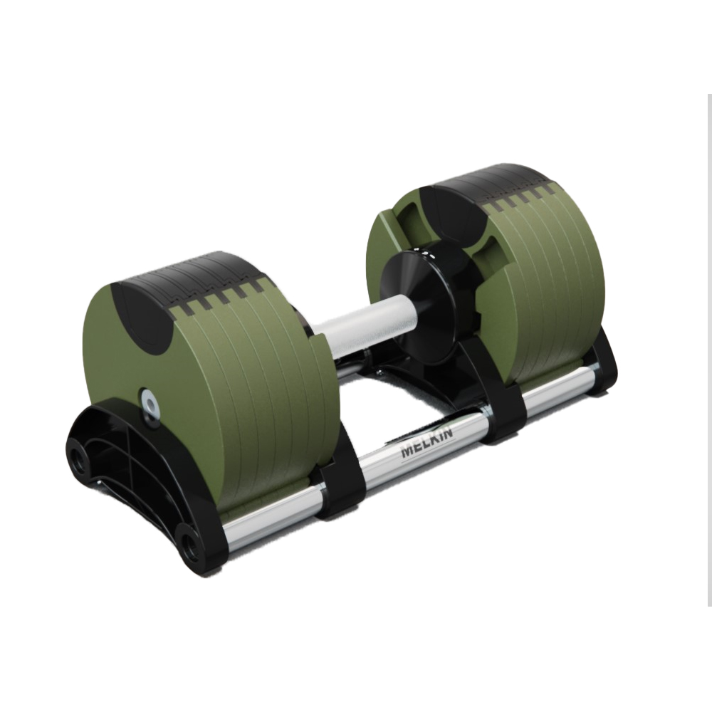 멜킨 24kg 무게조절 덤벨 롤튼 2kg 조립식 아령 그루비 카키 172,000원