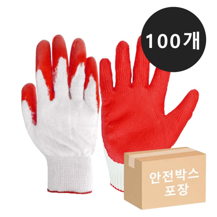 동원 반코팅 빨강 장갑 x 100개(안전박스 포장) 목장갑 안전장갑 송원반코팅 송원베스트 안전필수품, 100개, 빨강 42,040원