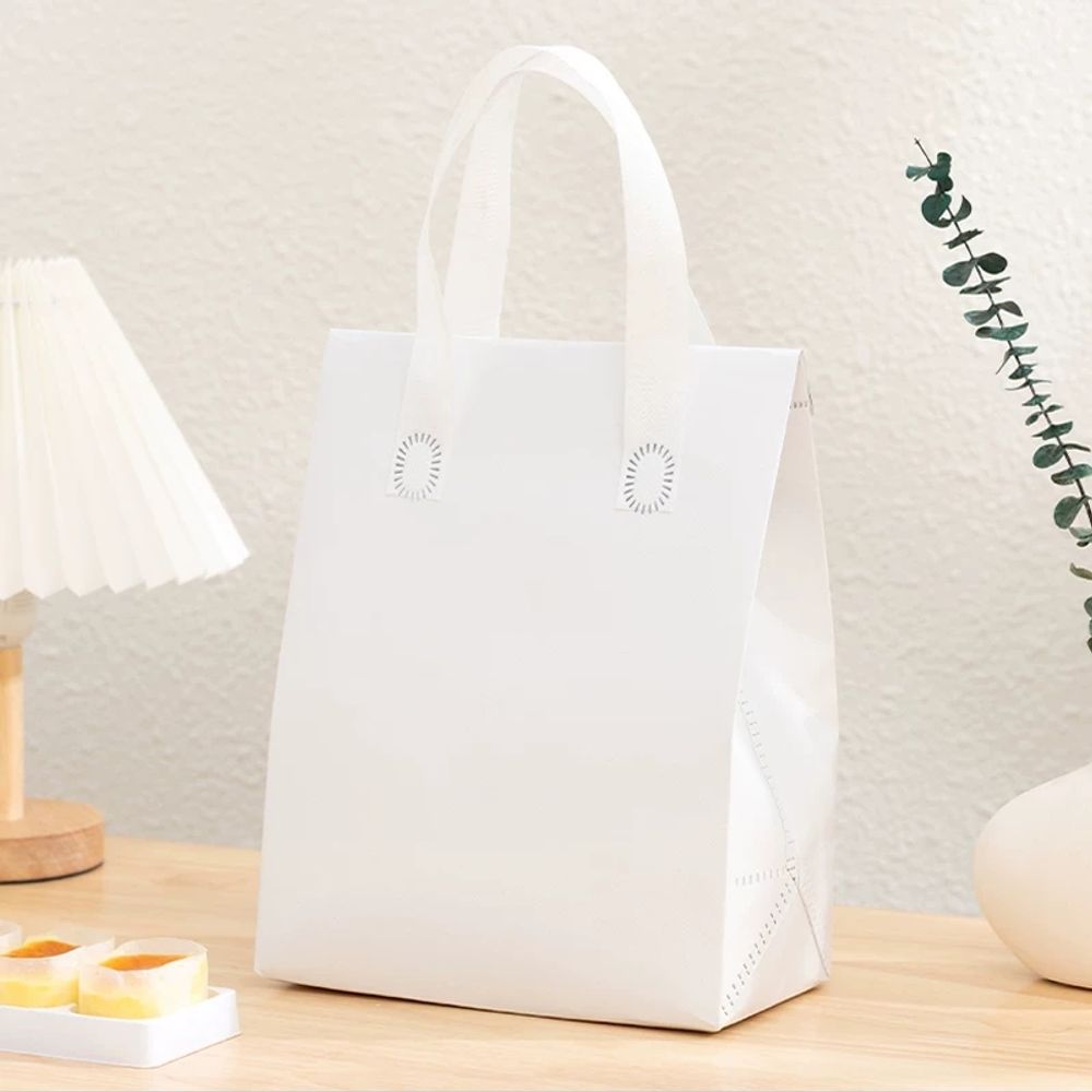 일회용 보냉백 보냉가방 블루/화이트 밀크티 100개 100개 테이크아웃 12x26x10cm 휴대용 온도 업소용 가정용 상업용 17,980원