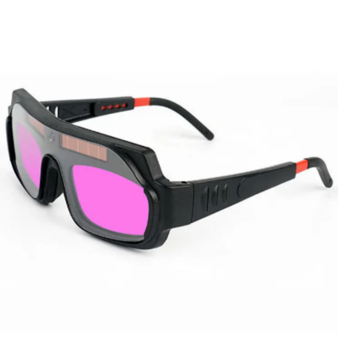 0.0001초 자동 차광안경 용접안경 태양열충전 자동용접면 용접보안경 보호 자동차광 자동면 보안경 보안경 용접고글, 1개 24,980원