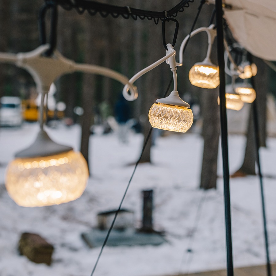 크레모아 이너프 9 LED 캠핑랜턴 라이트그레이색상 스트링라이트 (전용 앱 컨트롤)감성캠핑조명 월산낚시 209,000원