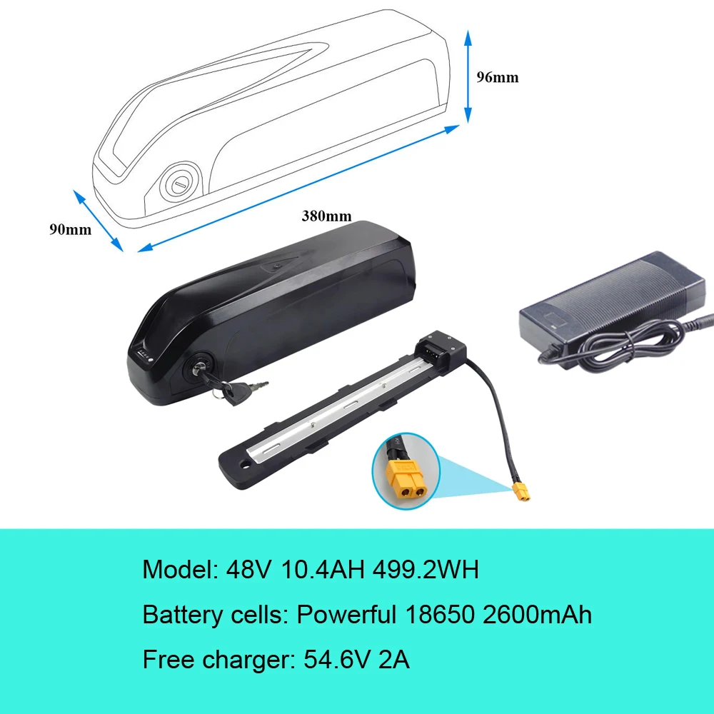 전기자전거 배터리팩 대용량형 커버방수형 전기 자전거 배터리 팩 21700 셀 다운튜브 폴리 L-G 36V 27AH 60V 52V 48V 72V 15AH 스쿠터 0-2000W 907,100원