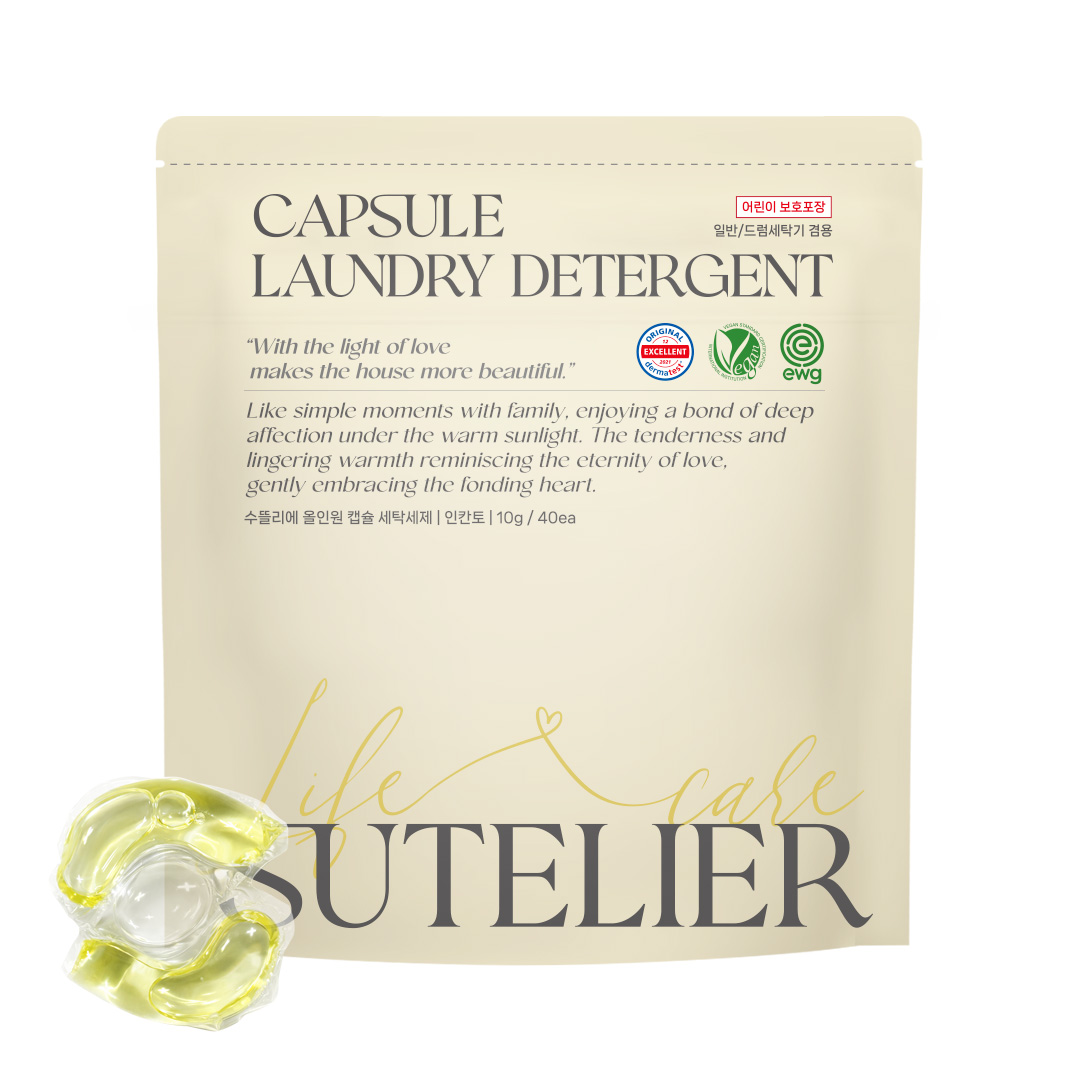 수뜰리에 8in1 고농축 올인원 캡슐세제 인칸토, 40개입, 1개 10,900원