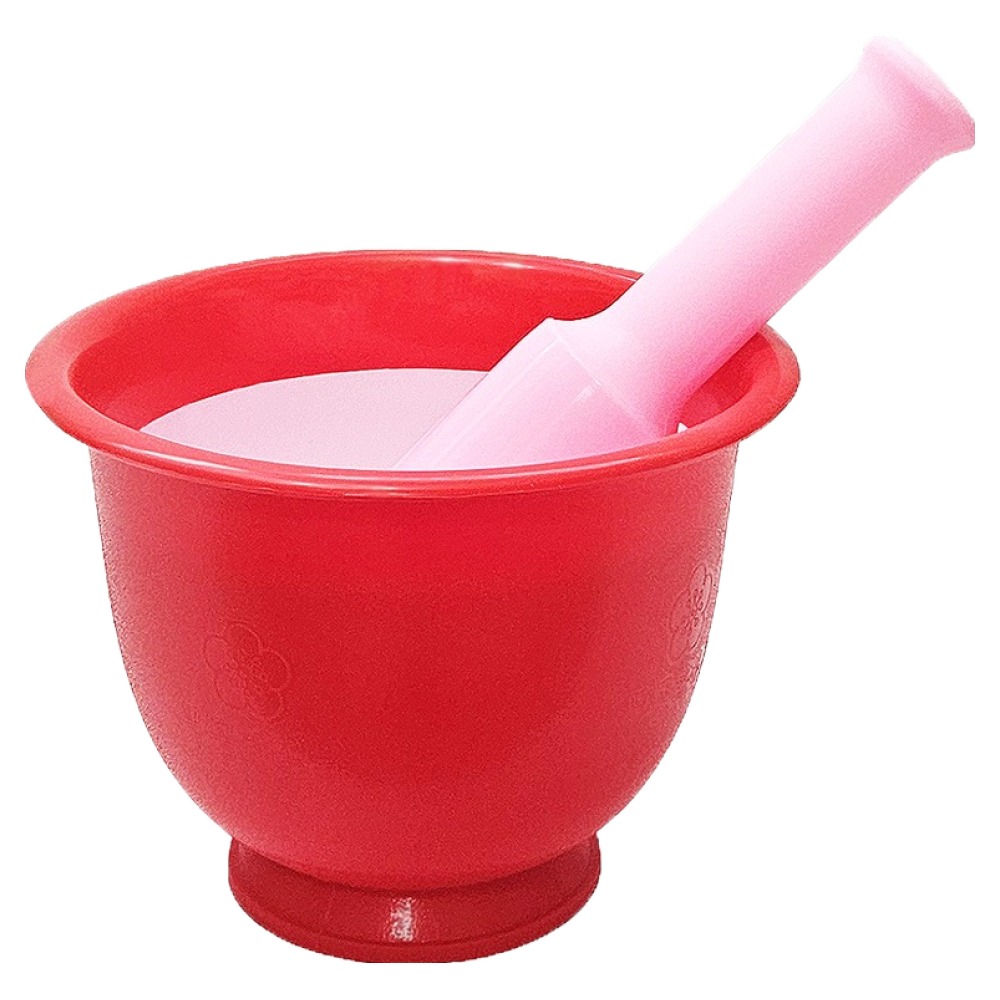 가볍고 오래쓰는 업소용 절구 + 공이 세트 레드 8,500원