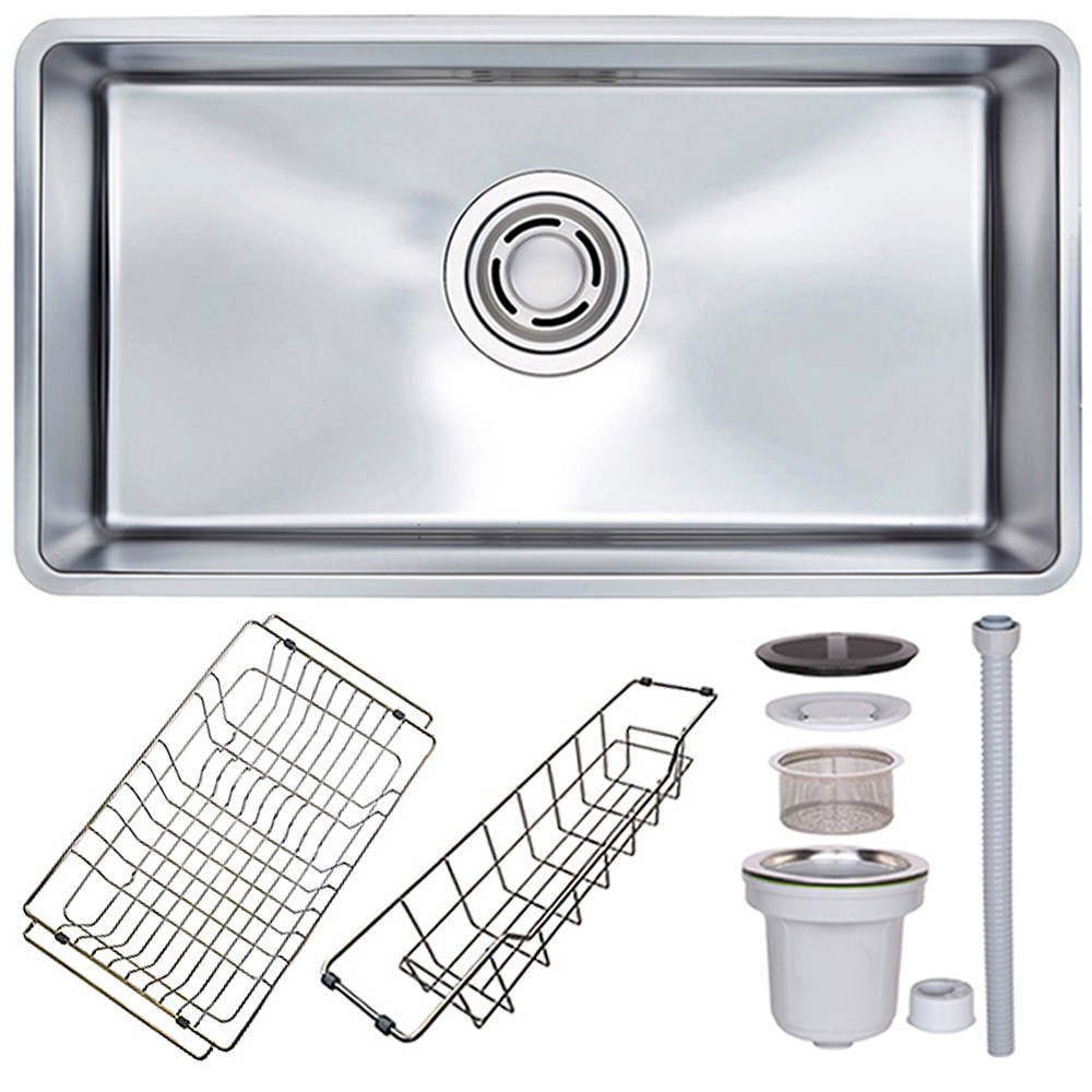 백조씽크 콰이어트 860 사각싱크볼 사각볼 싱크볼교체, 1세트 335,000원