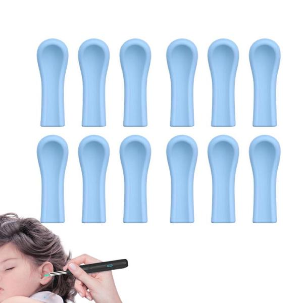 재사용 가능한 귀 클리너 왁스 제거 교체 헤드 대부분의 비주얼 이어 스쿠프 실리콘 스푼 팁 카메라 액세서리 14,220원