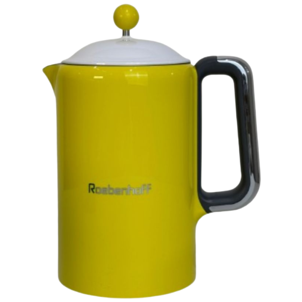 [본사정품]레벤호프 전기포트 온도조절 커피포트 무연마 스테인리스 주전자 1.5L, 옐로우 79,000원