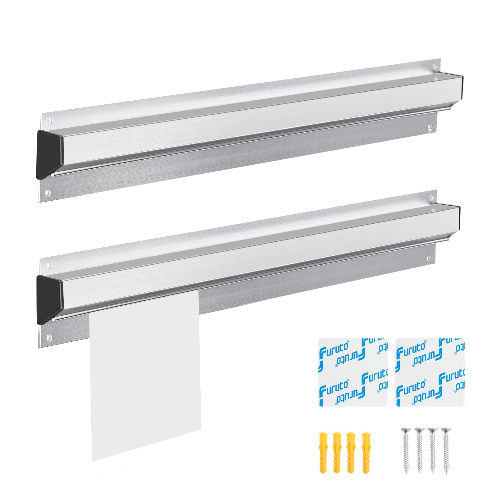 주방 영수증 꽂이 스텐 식당 다방 배달 주문서 정렬 오더랙 600mm 2 개, 2개, Silver 39,000원